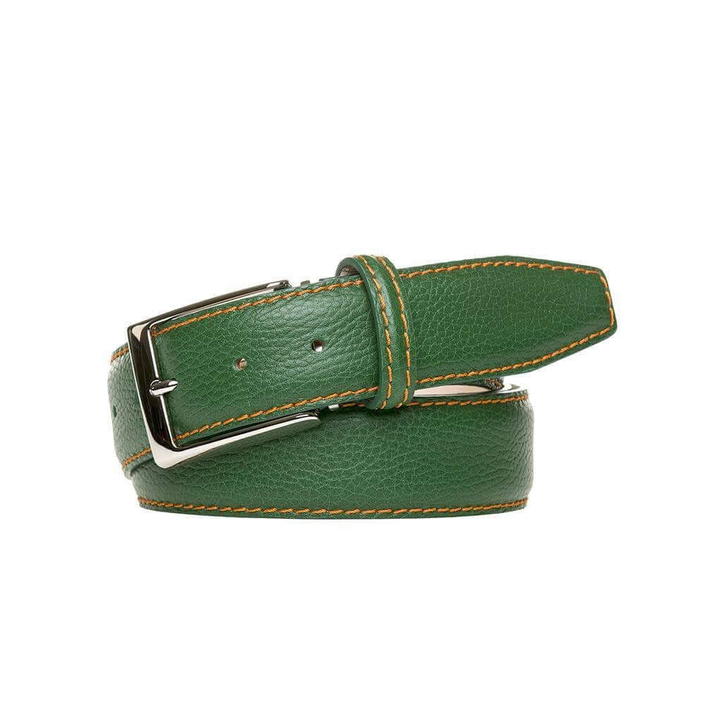 Green Leather Belts