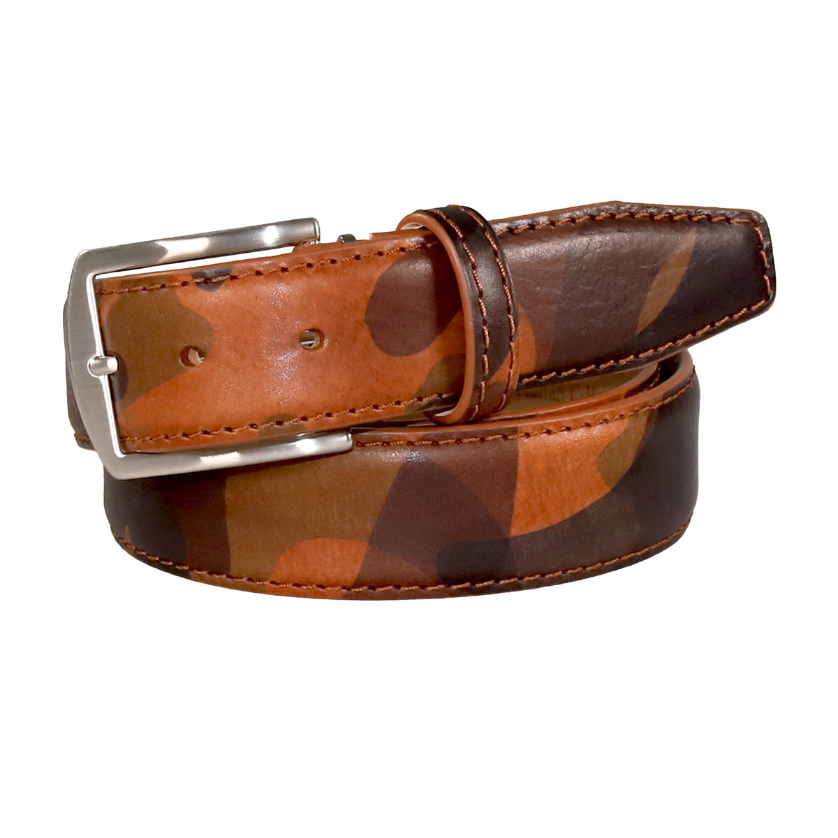 Sunset Camo Italian Calf Leather Belt | Roger Ximenez | Italian Calf | Roger Ximenez