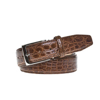 Black Crocodile Leather Belt | Mens Leather Goods | Roger Ximenez ...