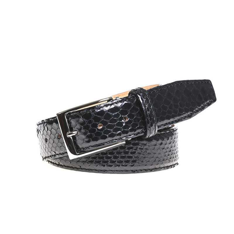 Snakeskin Belt Mens | Leather Belts | Roger Ximenez - Roger Ximenez ...