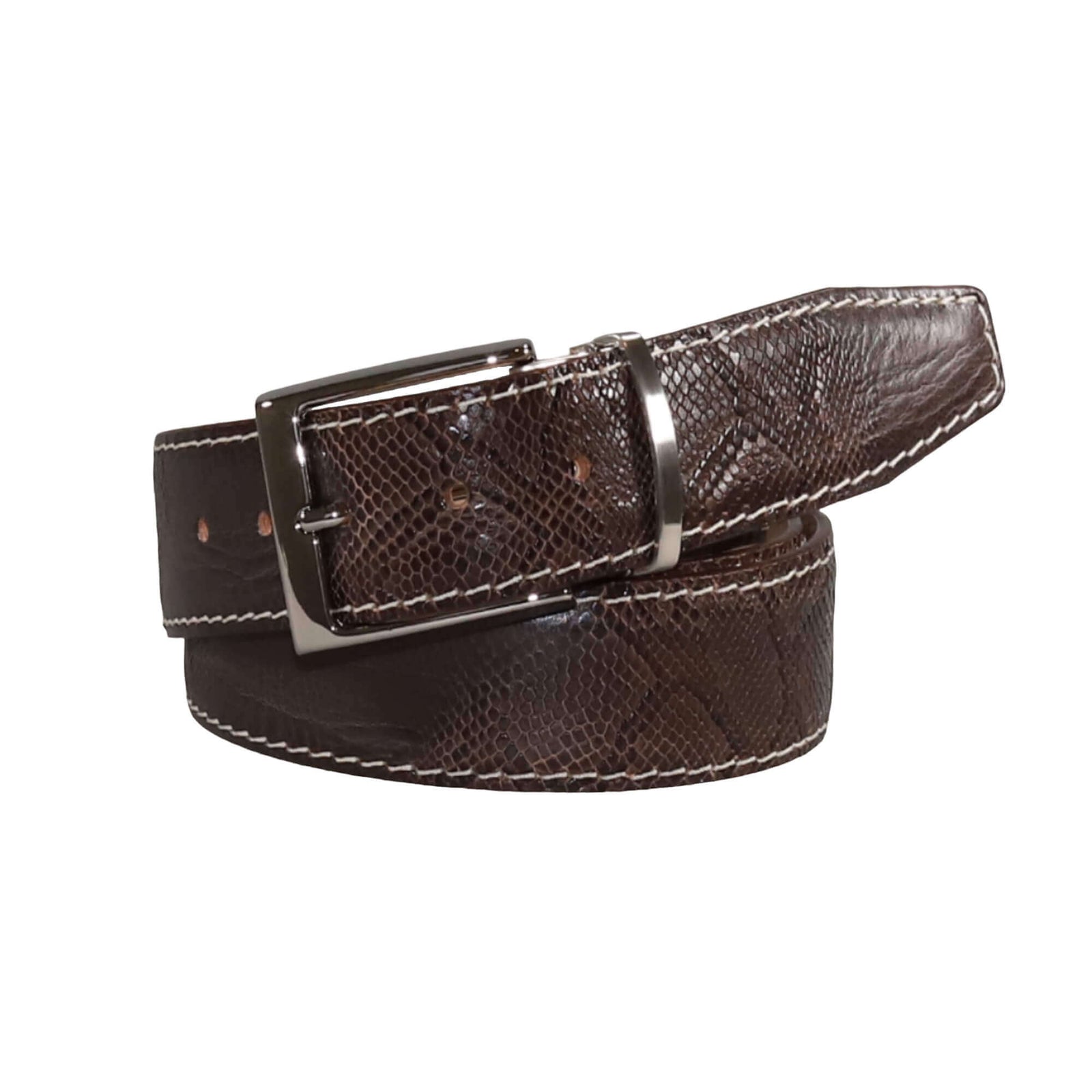 Brown Italian Calf Leather Belt | Mens Fashion | Roger Ximenez | Italian Calf | Roger Ximenez