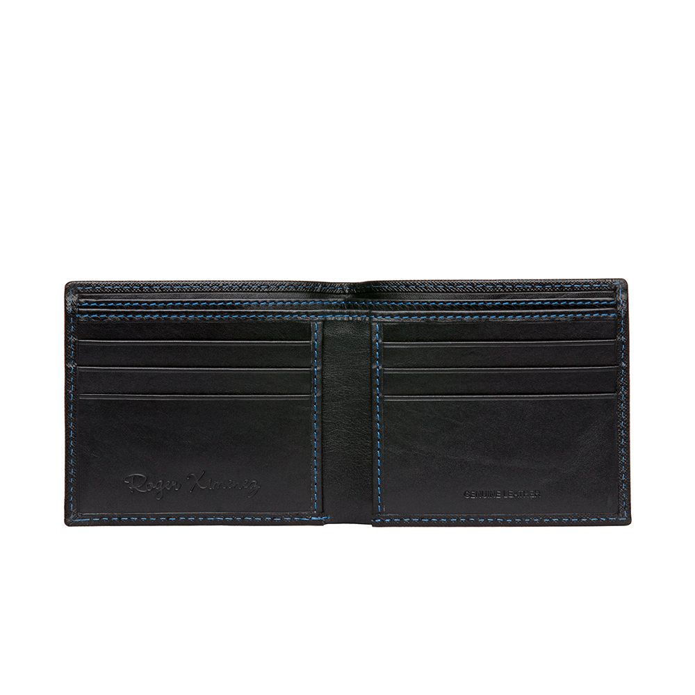 Ostrich Leather Wallets Mens Bifold Wallets - Real Mens Wallets