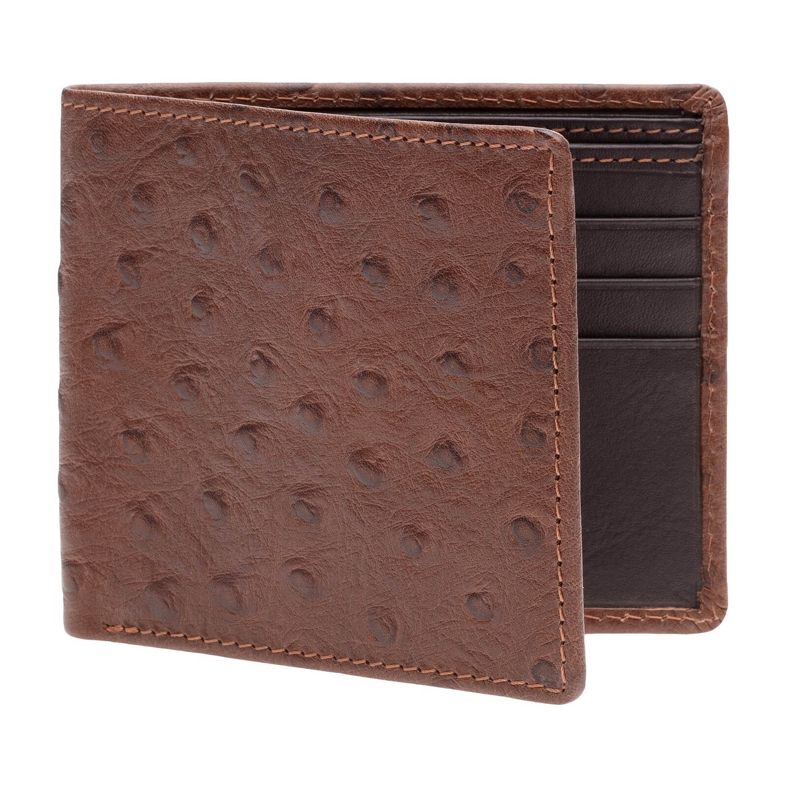 Buy Ostrich Leather Card Holder Online in India 