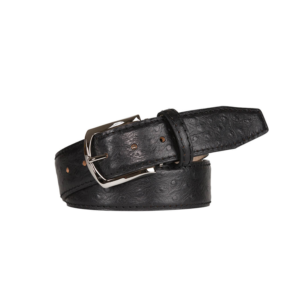 Men's Classic Leather Belt | Black