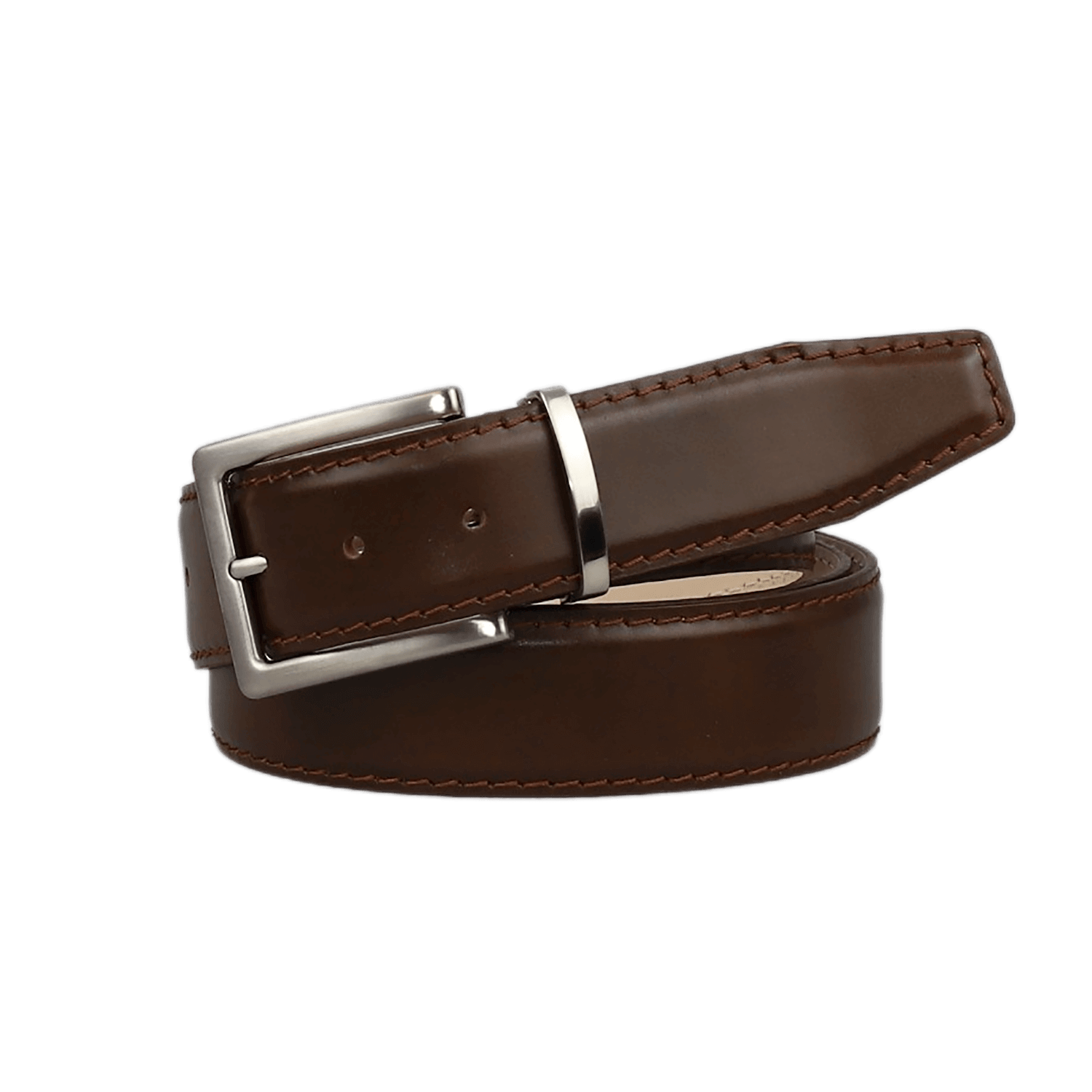 Spotty Brown Italian Calf Leather Belt | Mens Fashion | Roger Ximenez | Italian Calf | Roger Ximenez