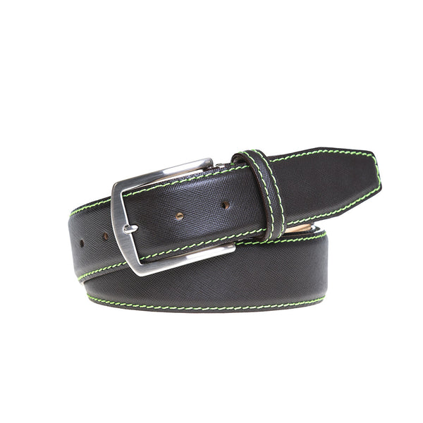 Men's Brighton® Santos Fabric Leather Laced Belt #67506 (Discontinued  style) (32, ONLY!) - Richard David for Men